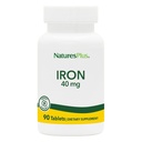 NaturasPlus Fier - 40 mg, 90 comprimate - vegetarian, gluten liber - 45 Serviri