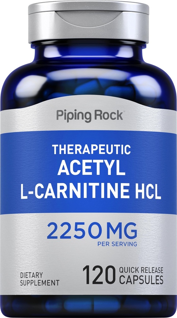 Piping Rock Acetil L-Carnitina HCL 