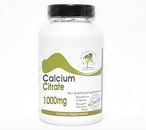 Citrat de calciu 1000mg ~ 100 capsule - fără aditivi ~ Suplimente de naturie