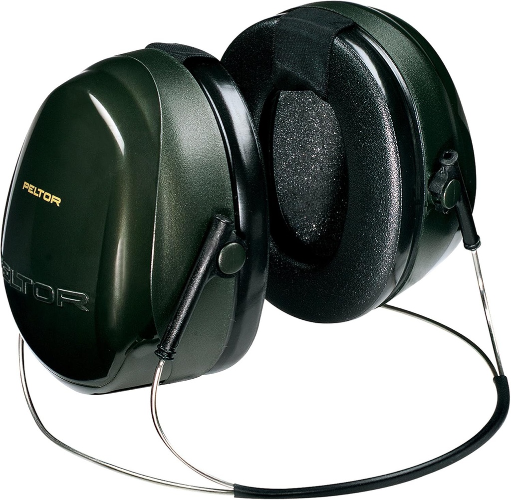 3M - H7B Peltor Optime 101 în spatele urechii, protecția auzului, protectorii urechii, NRR 26 dB Green