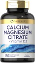 Carlyle Citrat de magneziu de calciu cu vitamina D3 