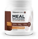 TransformHQ Masă de înlocuire Shake Powder 7 Serviri (unt de arahide ciocolată) - Gluten gratuit, non-GMO