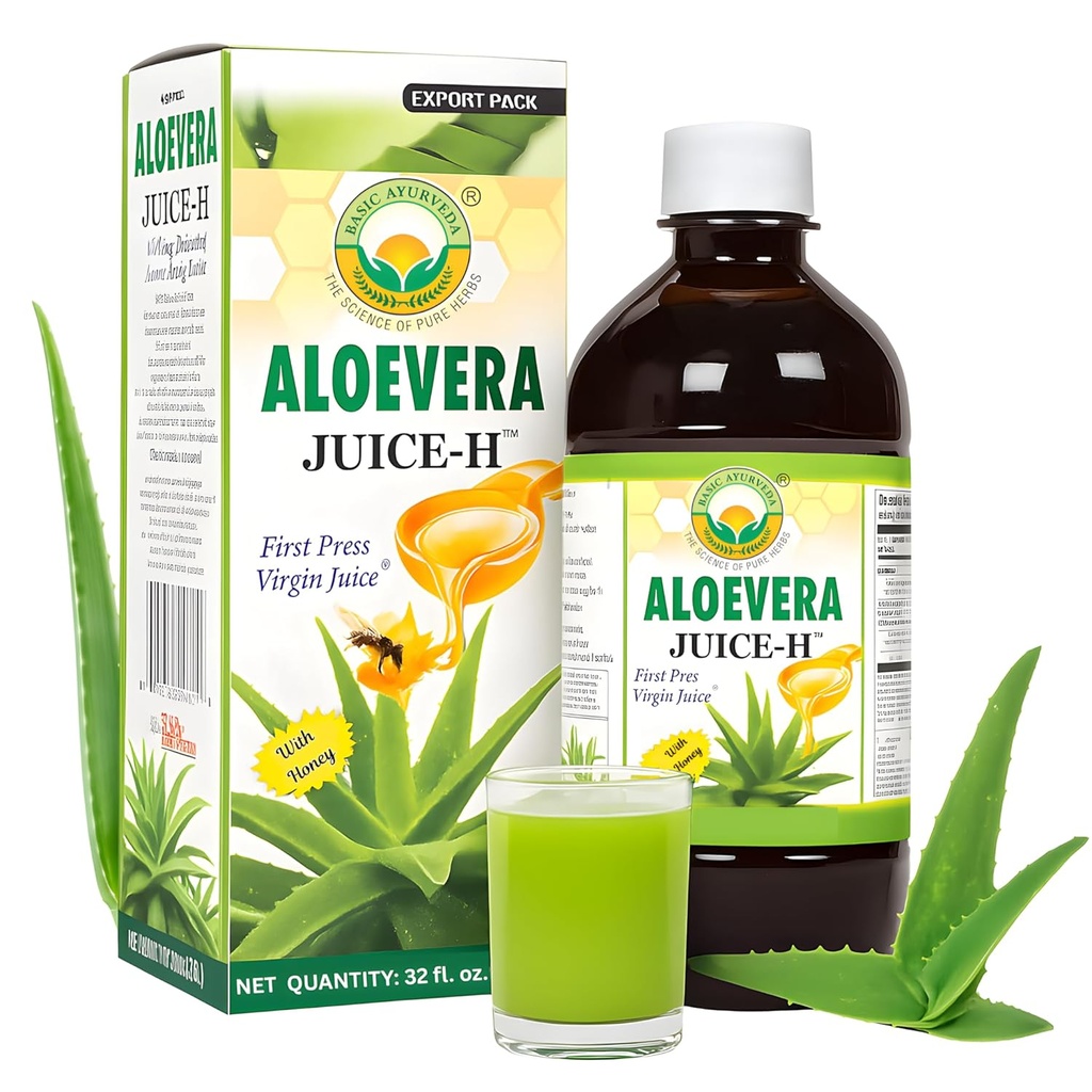 AYURVEDA Aloe Vera Juice cu miere 32.46 Fl Oz (960ml) 