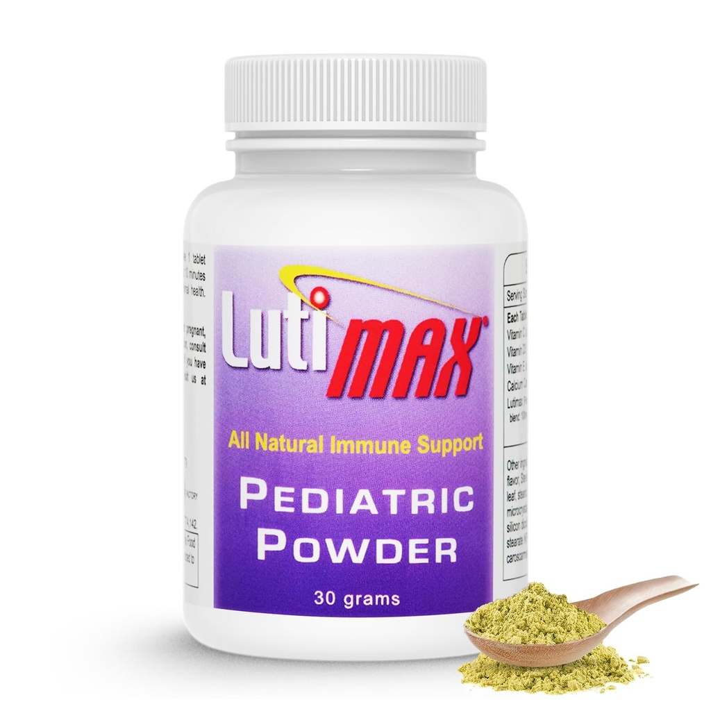 Lutimax Pediatric pulbere Creier Suplimentul cu luteolin & Rutin pentru copii - memorie, focalizare, Muscle & Imunum Supplements Brain - Nootropic Antioxidanti - 200 Serviri