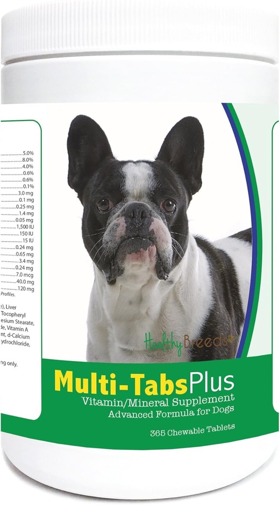 Sanatos Breeds franceză Bulldog Multi-Tabs Plus comprimate masticabile 365 conte