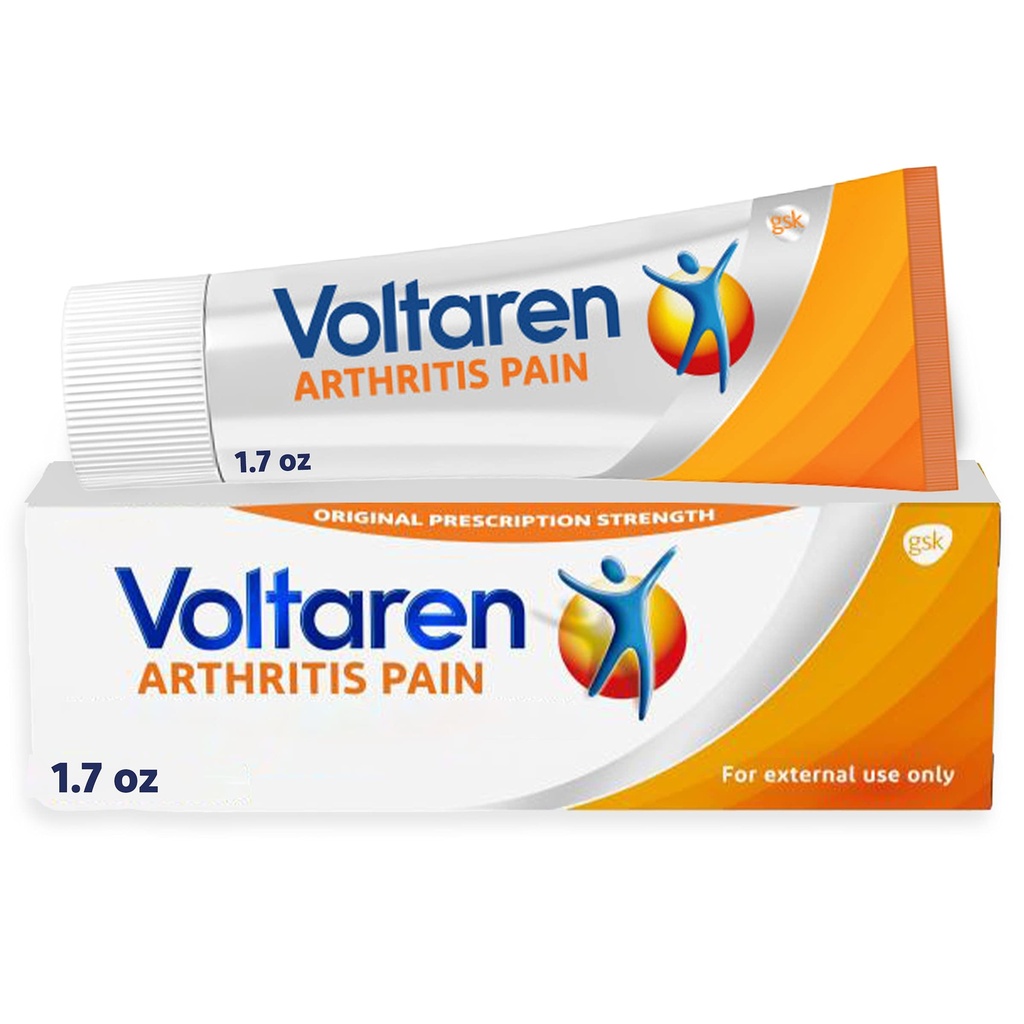 Voltaren Artrita durere Gel pentru puternica artrita Topicala durere Relief cu diclofenac, nici o prescriptie necesara - 1.7 oz/50 g Tub