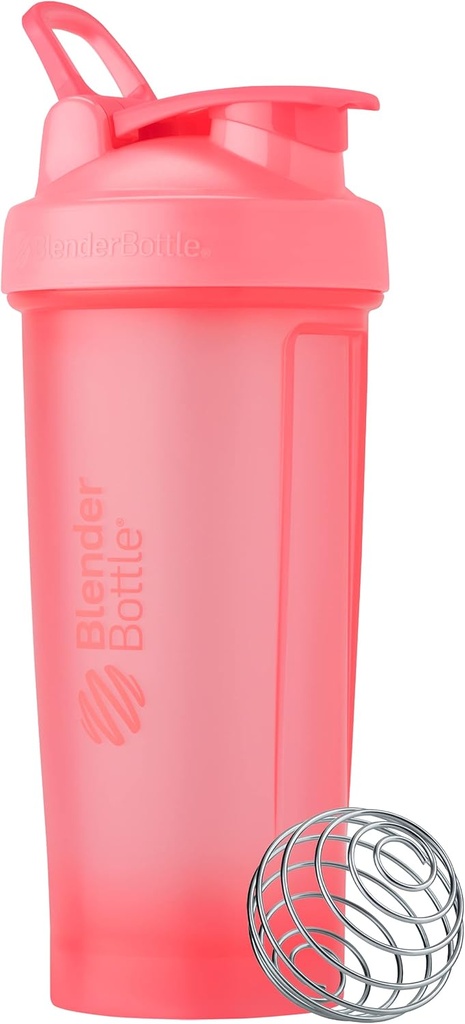 BlenderBottle Classic V2 Shaker Sticla Perfect pentru Shake-uri de proteine și antrenament pre, 28-Ounce, roz deschis