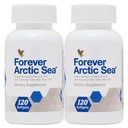 Pentru totdeauna de viață - Arctic Sea Omega-3 Supliment - EPA și DHA Blend pentru inima, creierul și sănătatea ochilor - Gluten-Free - 240 Softgels (Pachet de 2)