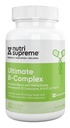 Nutri Supreme Ultimate B Complex, Vitamine esenţiale B extrem de improbabile cu metilfolat pentru a sprijini funcţia sistemului nervos, 60 capsule