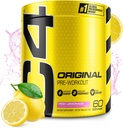 Cellucor C4 Original Pre Workout Powder Roz Lemonade Vitamina C pentru suport imunitar Zahăr Preworkout Energie gratuit pentru bărbați și femei 150mg Cafeina + Beta Alanine + Creatine 60 Serviri