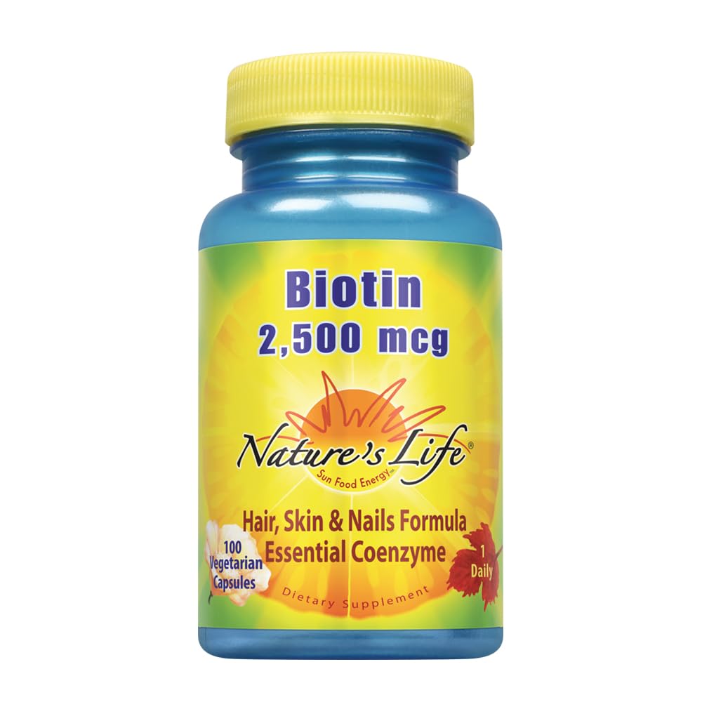 Natura's Life Biotin 2500mcg 