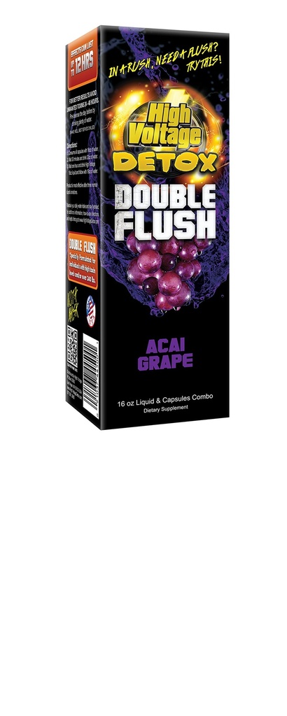 Dezintoxicare de înaltă tensiune Double Flush Acai struguri