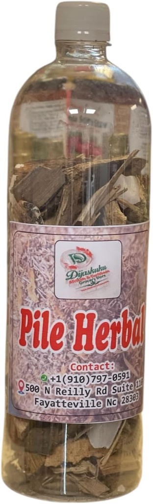 Pile Herbs (Agbo Jedi) Supliment tradițional din plante, sticla de plastic