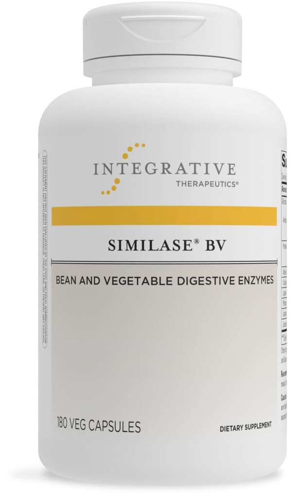 Integrative Therapeutics Similase BV - Digestion Supplement Supplement Supplement for Men & Women* - Supports Digestion with Enzymes* - Vegan & Dairy-Free - 180 Capsule (90 Servings)