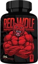 ONL Red Wolf Testosteron Booster pentru bărbaţi - Ultimate Men's Supplement for High Potency Endurance, Energy & Force - Testosteron Supplement for Men - w/Tongkat Ali Male Enhancement - 30 Ct
