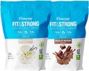 Evolution Advance Nutrition Fit & Strong - Pudră pură de proteine Whey cu BCAA, aroma naturală 