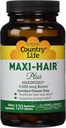 Country LIFE Vitamine Maxi-Hair Plus BIOTIN, 120 VCAP