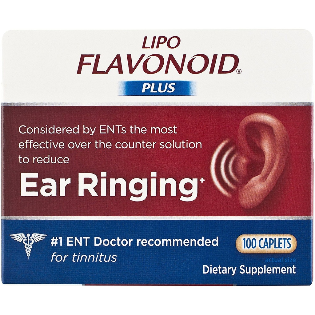 Lipo-Flavonoid Plus Supliment alimentar de sănătate urechi, 100 Număr (Pachet de 2)