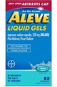 Aleve Artrita Lichid Gels 80ct. 24cs