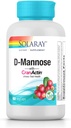 Solaray D- Mannose cu CranActin - 60 capsule vegetariene