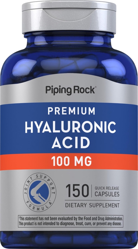 Piping Rock Hyaluronic Acid Suplimentul 