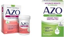 AZO Boric Acid Vaginal Sa presupunetoare ajută la susţinerea controlului odorului şi echilibrului PH vaginal, 30 Infecţie tractului urinar (UTI), Stripuri de testare, Rezultate exacte în 2 minute, 3 Număr de