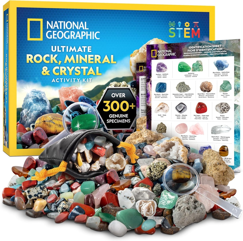 National Geographic Rock Collection Box pentru copii 