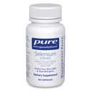 Encapsulations Pure Seleniu (Citrate) - for Immune System Support & Cellular Health - Antioxidant Supplement - Suports Blood Flow* - Gluten Free & Vegan - 60 Capsule