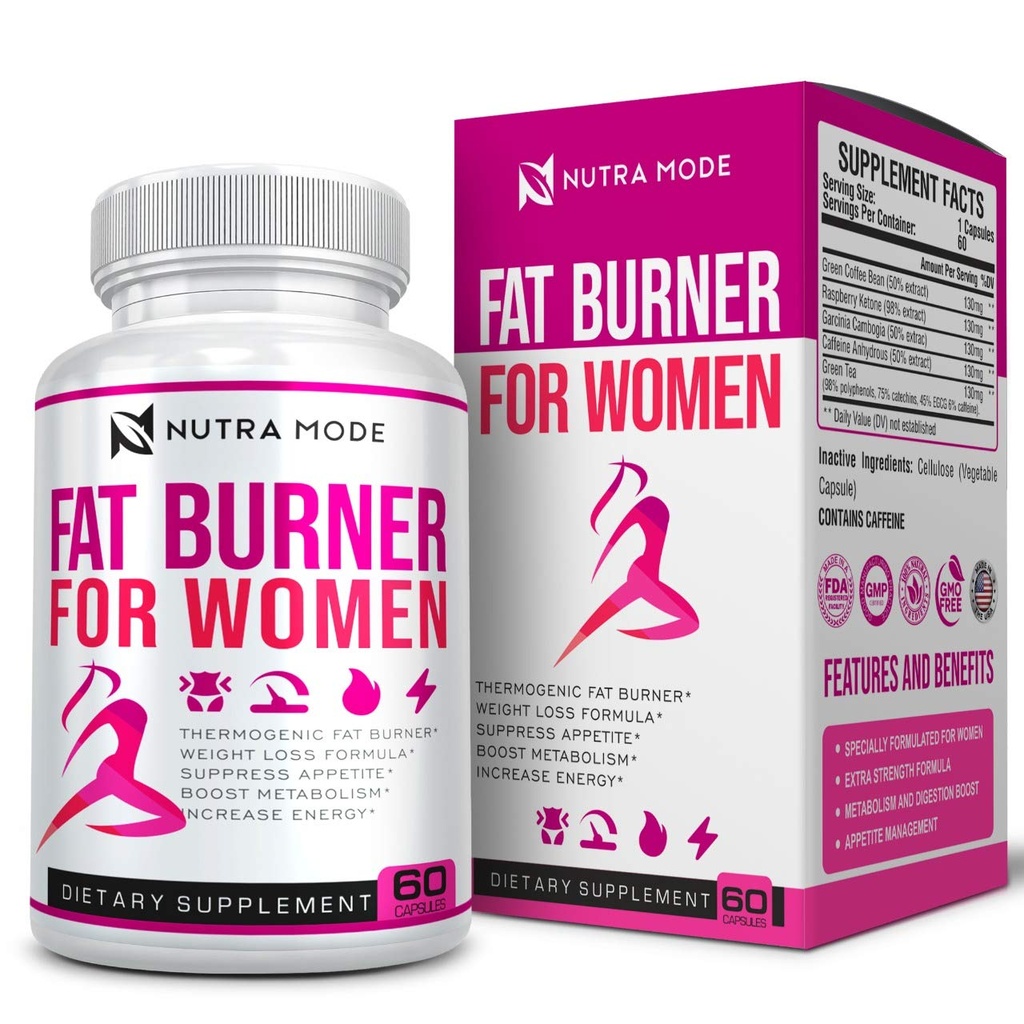 Pastile de pierdere în greutate naturale pentru femei-Cel mai bun pastile dietetice care lucrează rapid pentru femei-Apetit Suppressant-Thermogen Belly Fat Burner-Carb Blocker-Metabolism Booster Suplimente de energie -60ct
