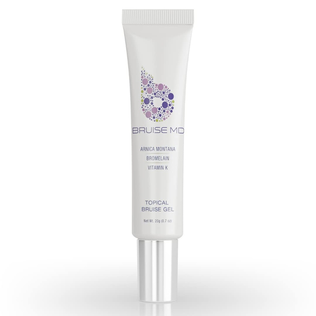Gel topical pentru vânătăi și umflarea, 20% Arnica, Bromelain, 2% Vitamina K oxid, 20g (0,7 fl oz)