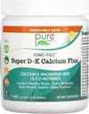 Ionic Fizz Super D-K Calciu Plus de Esență pură - cu extra magneziu, vitamina D3, vitamina K2 - Vanilie portocalie - 14.82oz