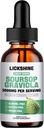 1 Packs 3000MG Soursop Graviola Liquid Drop for Cell Support &Regeneration, Immune, Gut, Antioxidant, Mood, Relaxa, Ficat și somn Zzz - Soursop Graviola Leaf Extract, Sea Moss, Turmeric - 2Fl Oz
