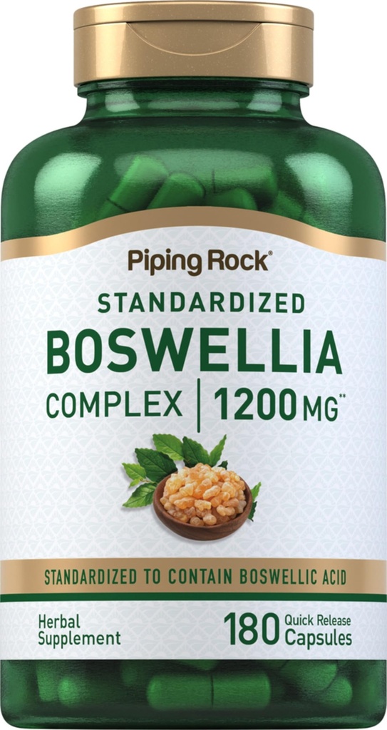 Piping Rock Boswellia Extract Capsulele 