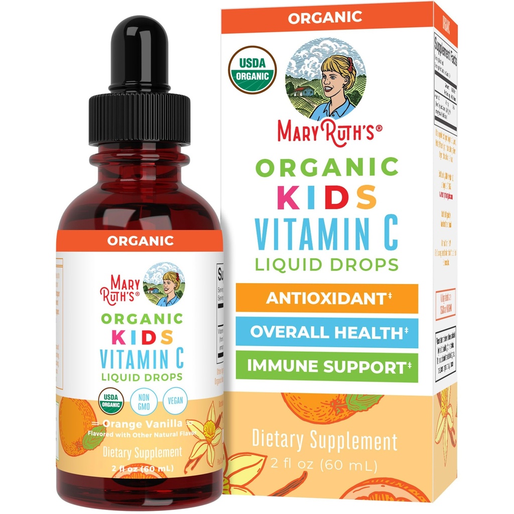 MARYRUTH'S Kids Vitamina C scade 