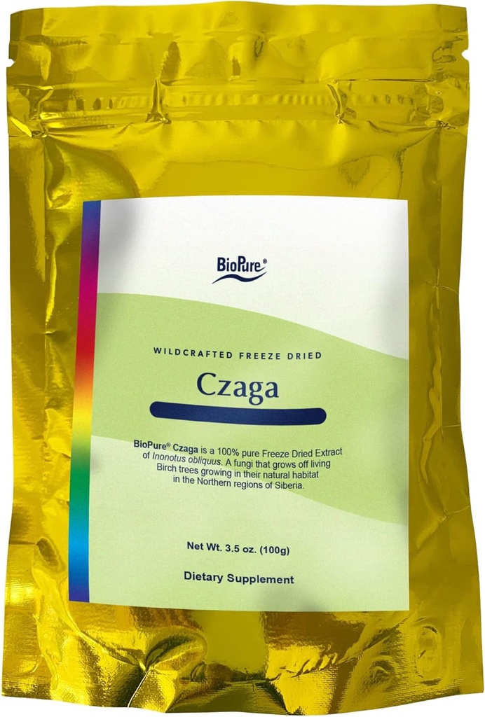 BioPure Czaga Freeze Siberian Extract uscat 