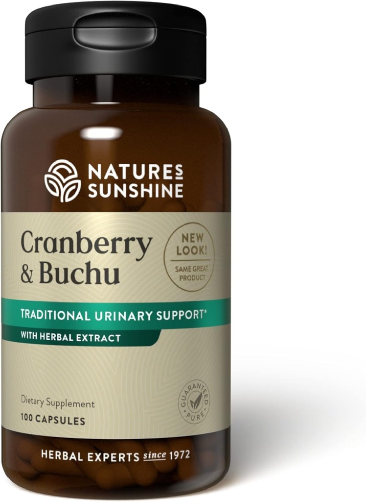 Natura's Sunshine Cranberry and Buchu concentrat 100 capsule