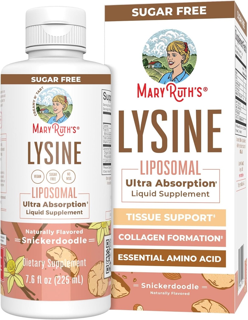 Vegan Lysine Supliment de MaryRuth's 