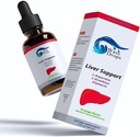 Suport hepatic Supliment lichid - Formula speciala - Liver Cleanse Detox & Reparatii Formula - Herbal Liver Supplement with L-Ornithin L-Aspartate Silymarin