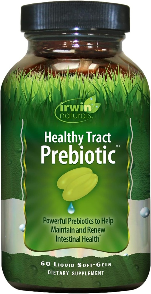 Irwin Naturals Healthy Tract Supliment prebiotic, 60 Conte