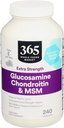 365 de Whole Foods Market, Glucosamine Chondroitin X Putere MSM, 240 comprimate