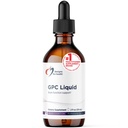 Design-uri pentru sănătate GPC Picături lichide - 600 mg Soy gratuit Alpha Glycerofosfocolină Supliment, non-GMO GPC Choline de la floarea-soarelui lecitină - Sprijină funcția creierului sănătos (30 Servings / 2oz)
