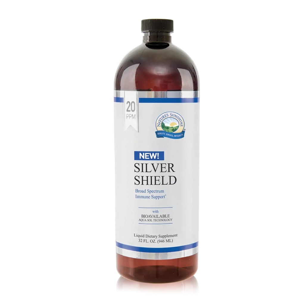 Silver Silver Shield lichid al naturii, 32 Fl Oz 