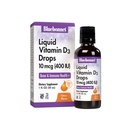 BlueBonnet lichid vitamina D3 picături 400 UI, Citrus, 1 Fl Oz