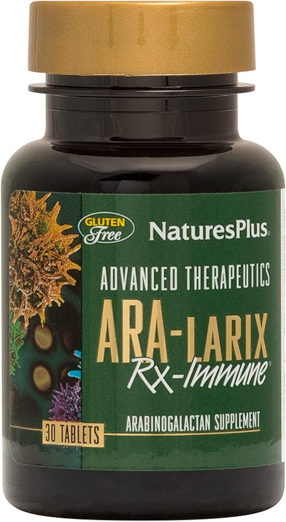 NaturasPlus Advanced Therapeutics Ara-6 Rx Immune Health - 30 Tablets - Hipoalergic, Gluten-Free, Vegetarian - 30 Servings