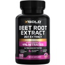 Extract de rădăcină de sfeclă - 12000mg 20x capsule de sfeclă concentrată Supliment w / Pepper negru - Nitrați mari - Booster de oxid de azot natural - Foarte concentrat și Biodisponibil - Made in USA -180 Caps