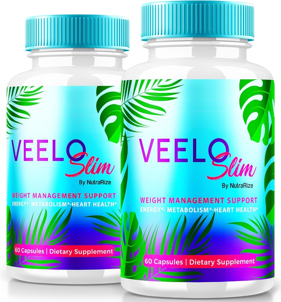 (2 ambalaj) VeeloSlim, Veelo Slim capsule avansate de pierdere în greutate, Premium Keto Supliment, Toate pastilele naturale Keto suport, VeeloSlimming Keto Formula, Recenzii oficiale VeeloSlimmer (120 capsule)