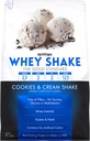 Syntax Nutrition Whey Shake, Rece Filtrate și nedenaturate pulbere de proteine Blend, cookie-uri și cremă Shake, 2 lbs, Cookie piese reale