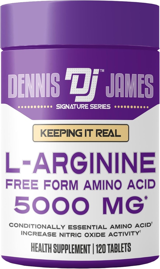 DENNIS JAMES Seria semnătură L-Arginină 5000mg 