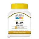21st Century B-12 5000 mcg, 110 comprimate sublinguale cu aromă de cireşe, 110 conte