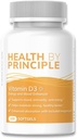 Vitamina D3 - pentru Suport Imun, Sănătatea oaselor, Suport cognitiv - Natural, Organic, Non-GMO, Gluten Free - 100 Softgels